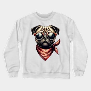 Pug be cool Crewneck Sweatshirt